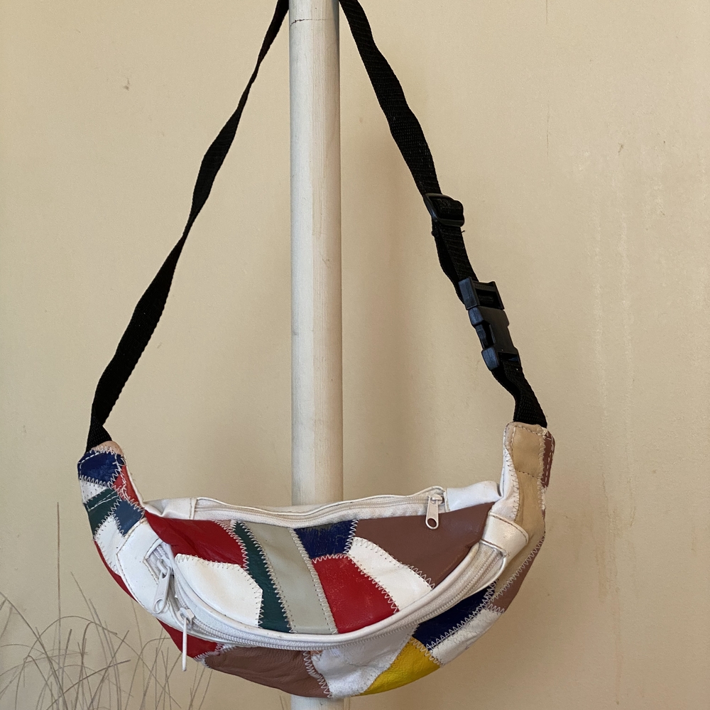 Colorful Patchwork Crossbody Bag